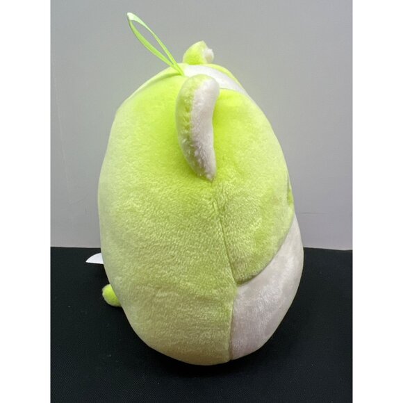 Squishmallow Reginald Neon Green Corgi Dog Hanging Mini Plush Ornament 4.5” - Picture 3 of 6